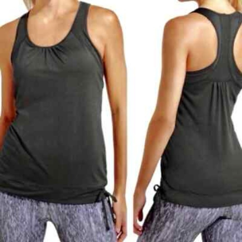 Athleta Tinker Tank Drawstring Hem Line size XS